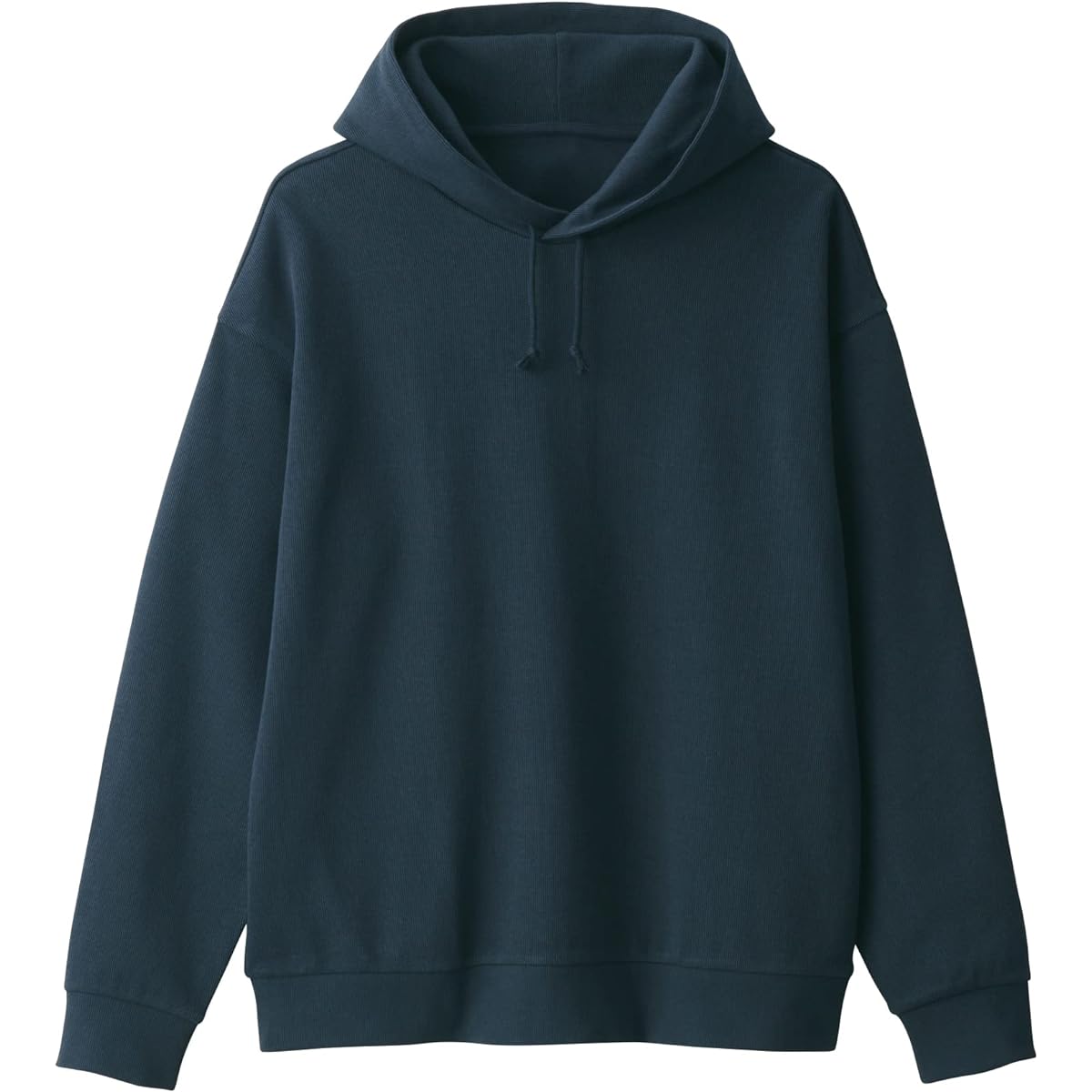 MUJI Sweatshirt Double Knit Pull Parka Men's