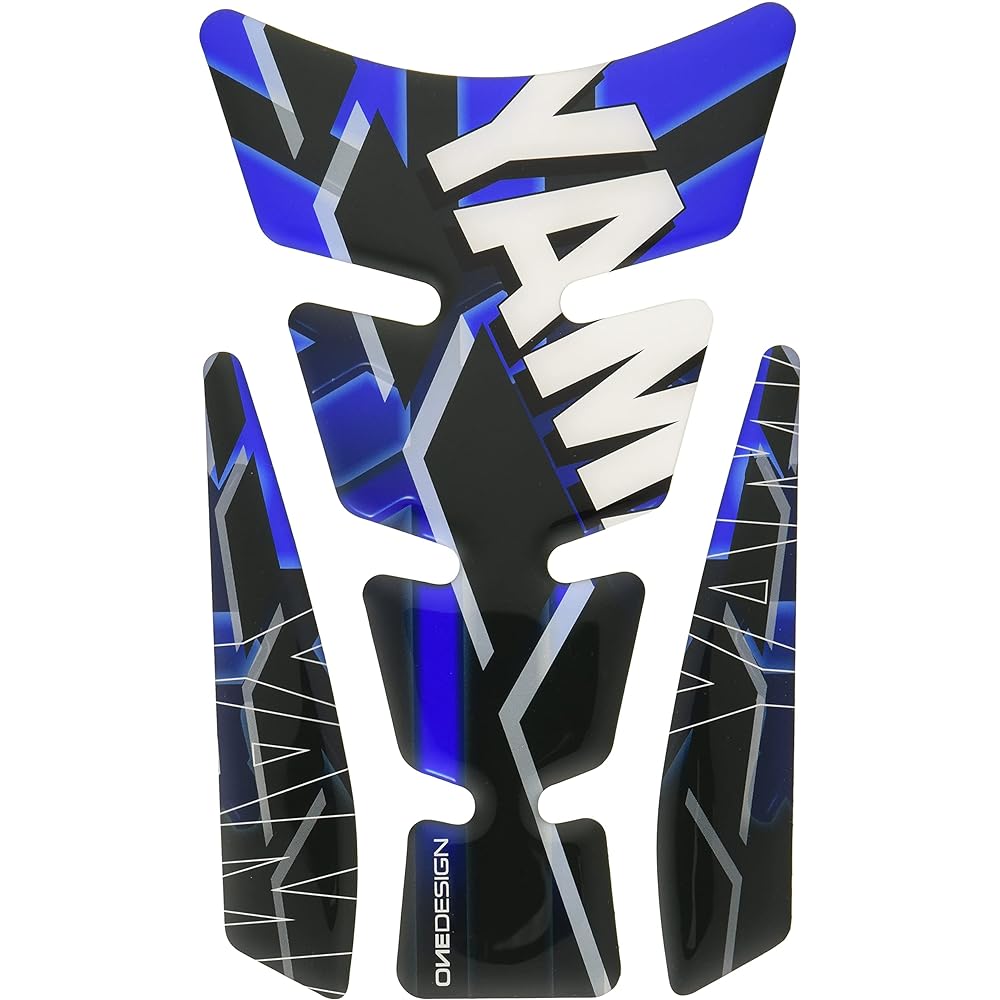 ROUGH&ROAD Tank Pad print SPIRIT-LE YAMAHA Blue PI0015-2BL