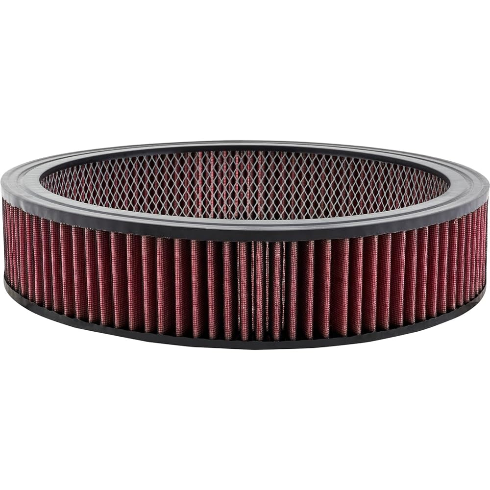 SPEEDWAY MOTORS (Speedway Motors) Washing and reusable air filter element 14 x 3 inches Select multi -layer Cotton gauze design