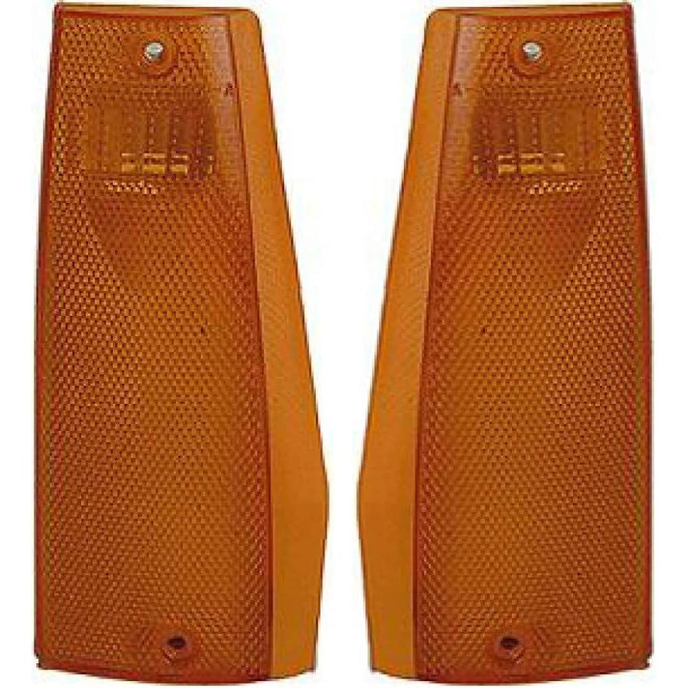Jeep Cherokie Side Marker Light Assembly Unit 1984-1996 Pair CH2550113 + CH2551113 + CH25511113
