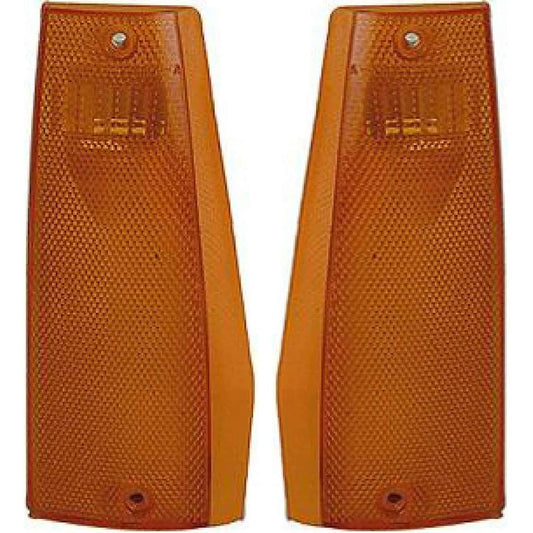 Jeep Cherokie Side Marker Light Assembly Unit 1984-1996 Pair CH2550113 + CH2551113 + CH25511113