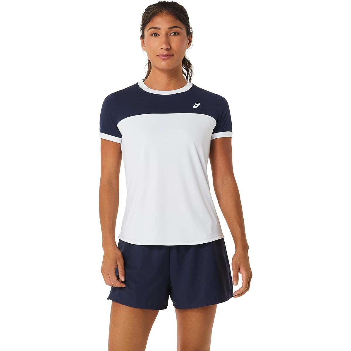 ASICS 2042A262 Women's Tennis Wear Dry Short Sleeve Shirt