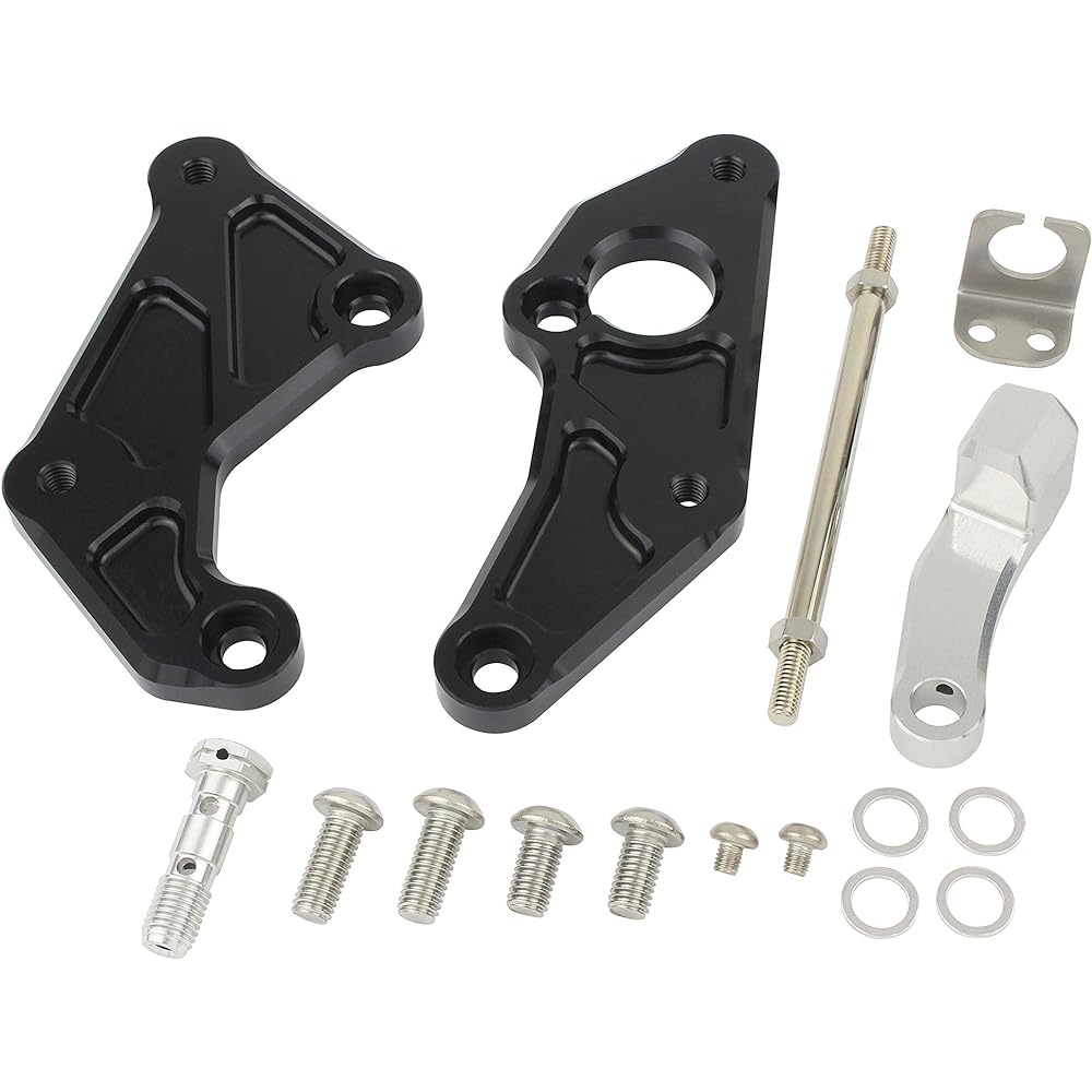 POSH Step Up Plate Black NINJA250 2018~2019 | NINJA400 2018~2019 135072-06