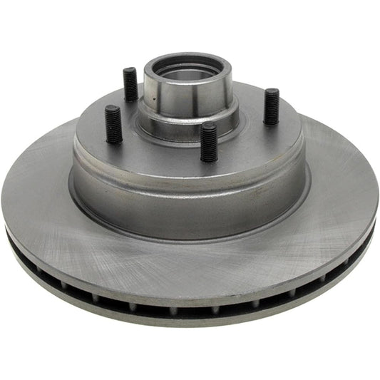ACDelco 18A399A Advantage Non-Coated Front Disc Brake Rotor and Hub Assembly