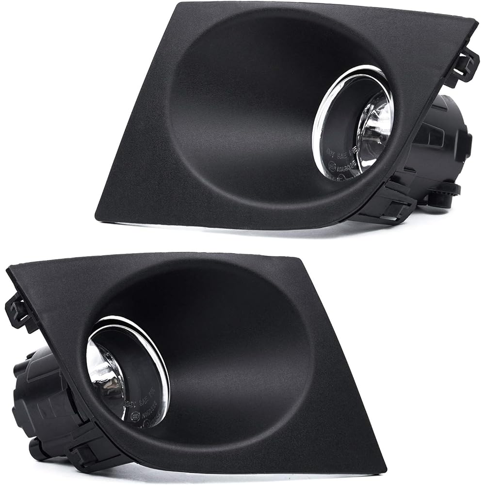 RP Remarkable Power FL7126 VERSA Chrome Black Besel Fog Light Kit 2007 2009 2010 For 2011