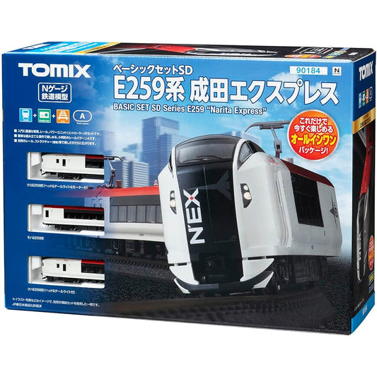 TOMIX N Gauge Basic Set SD E259 Series Narita Express 90184 Railway Model Introductory Set