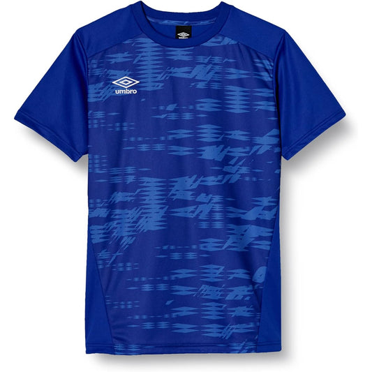 [Umbro] T-shirt, Soccer, Futsal, Short Sleeve, Game Shirt, Sweat Absorbent, Quick Drying, Stretch, Dry, Club Activities, Practice, Training, Standard, Men's, Unisex