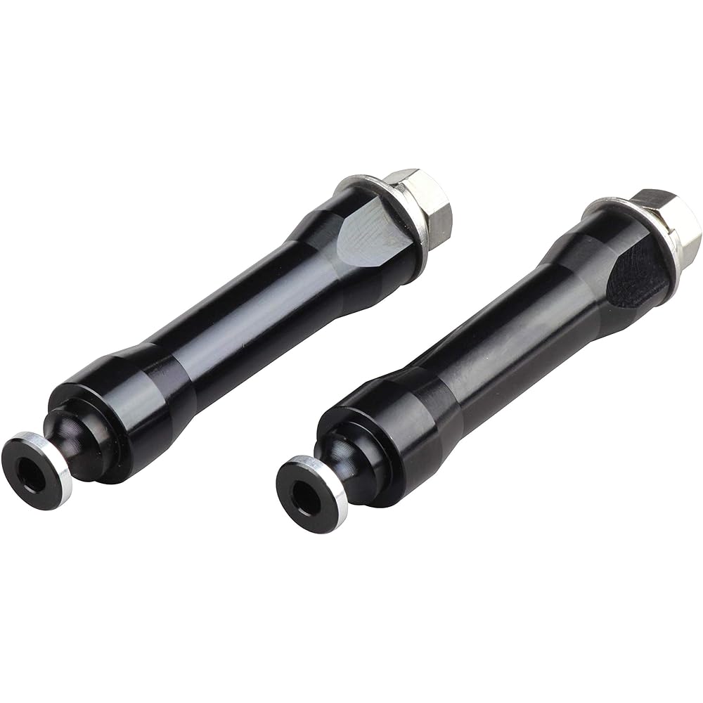 POSH Motorcycle Supplies Super Long Turn Signal Stay M10mm Silver 031302-03