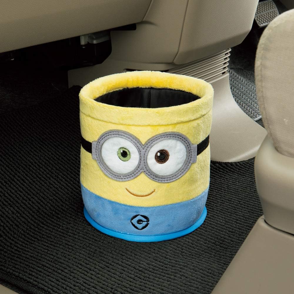 BONFORM Car Trash Can Minion Minion Bob Light/Normal Car Multi Box Multi Box Yellow 7289-43Y
