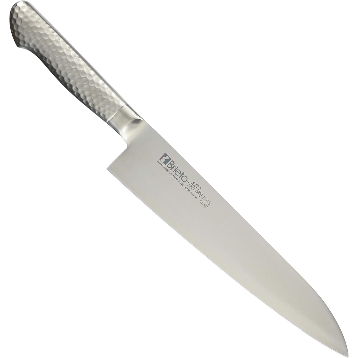 Kataoka Seisakusho Gyuto Knife Silver 240mm Made in Japan Brieto-M11pro D.P.S CLAD Molybdenum Vanadium Steel Interrupt M1104-D.P.S