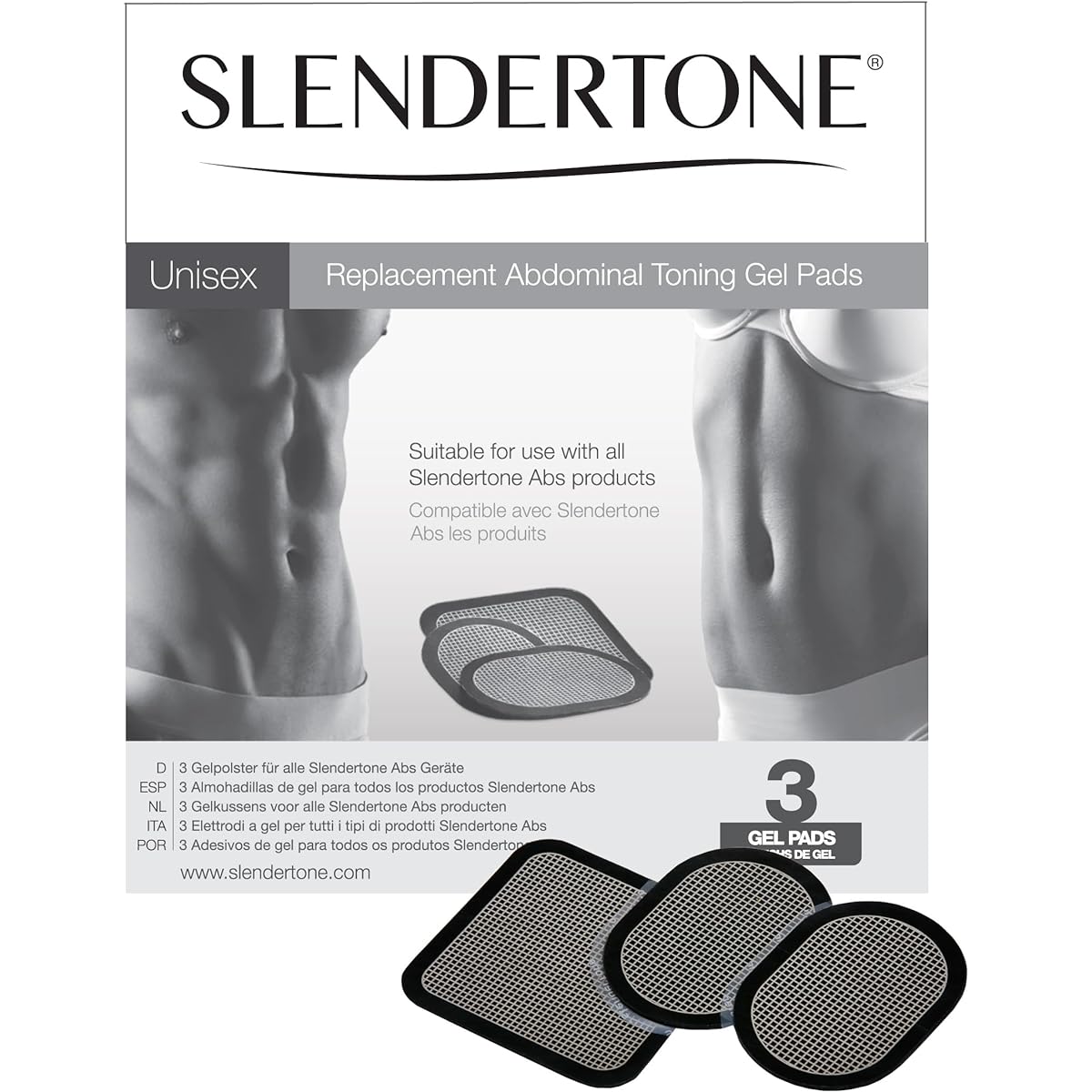 Slendertone Abdominal Belt Special Pad 2350-1001 [Parallel Import]