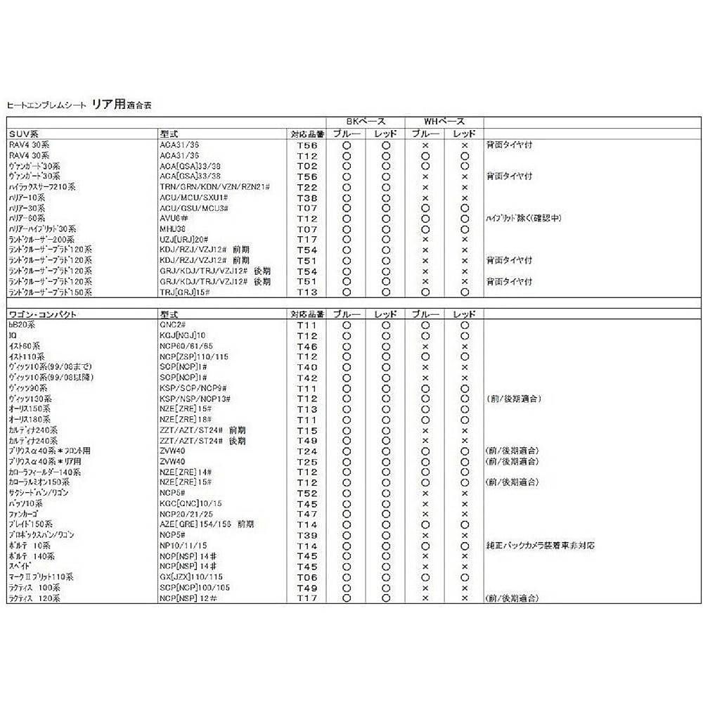 SilkBlaze Heat Red Emblem Sheet/BK Base T-13 HRO-T13BK