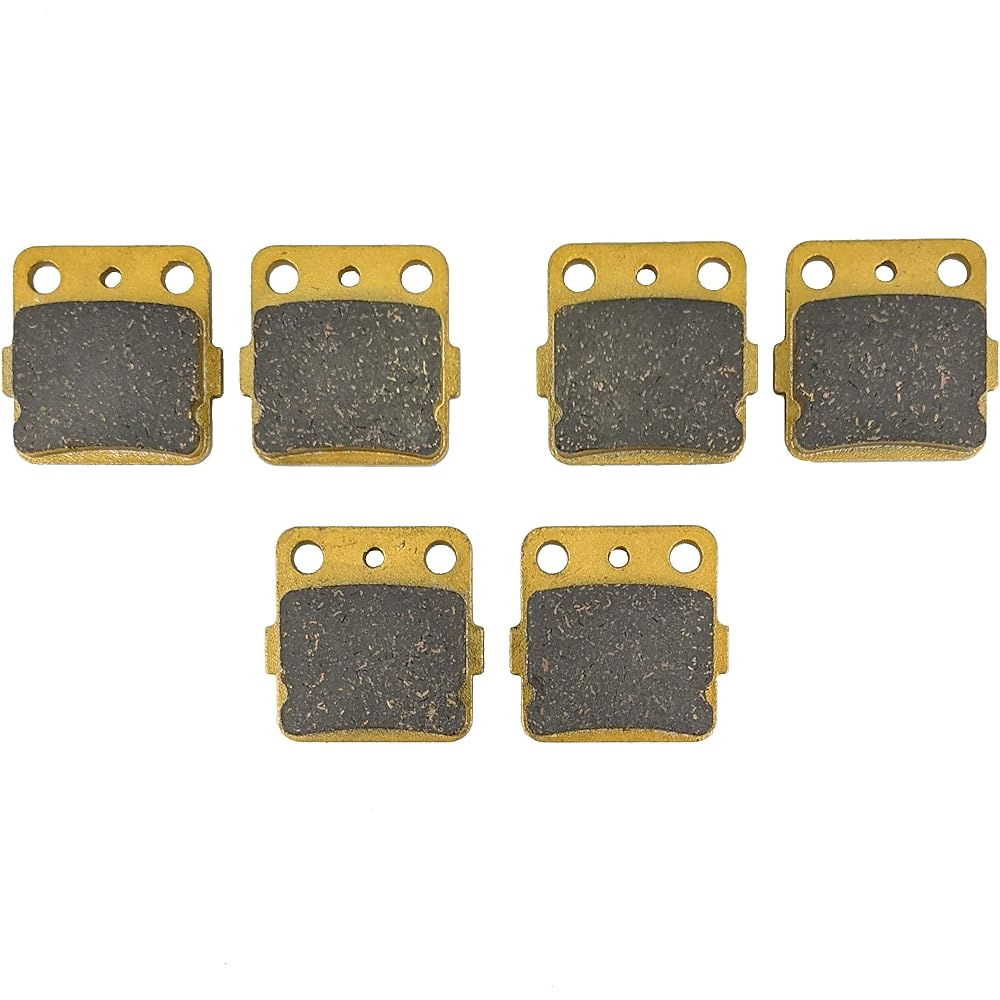 Yamaha Raptor 660 660R Ceramic Brake Pad Set Front & Rear 2001-2005