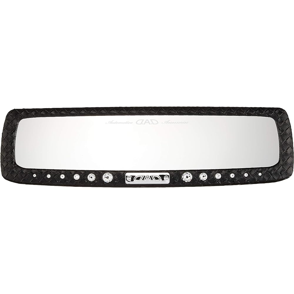 Garcon DAD Car Room Mirror Luxury VEGA Black SA426-01 D.A.D