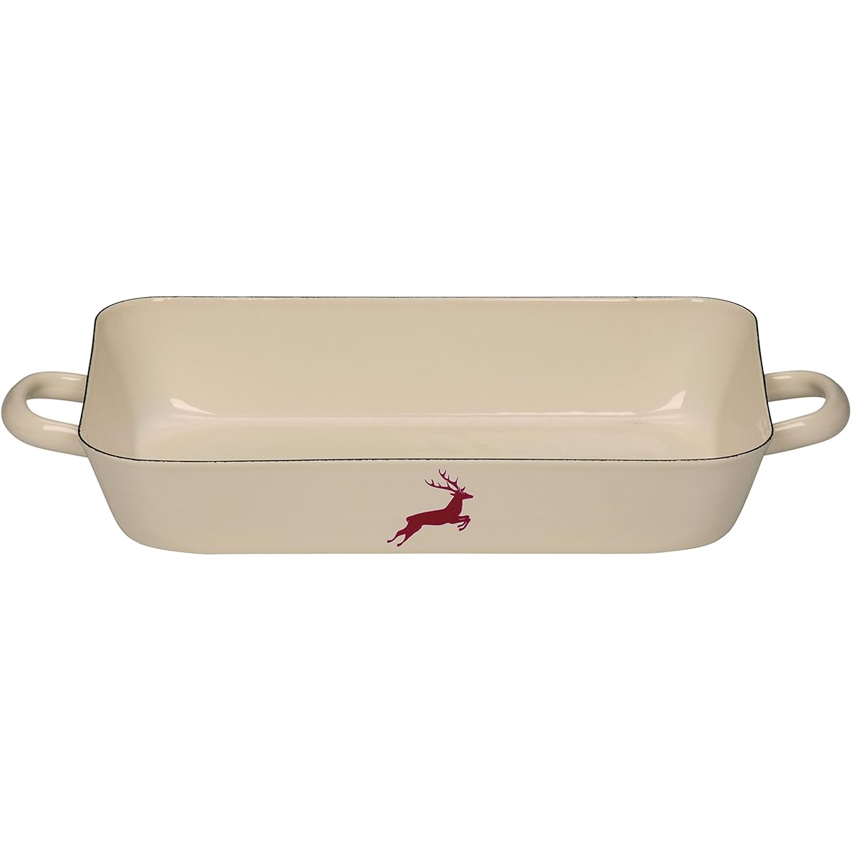 RIESS Frying Pan HIRSCH Red 1kg Frying Pan 33/20cm 0046-071