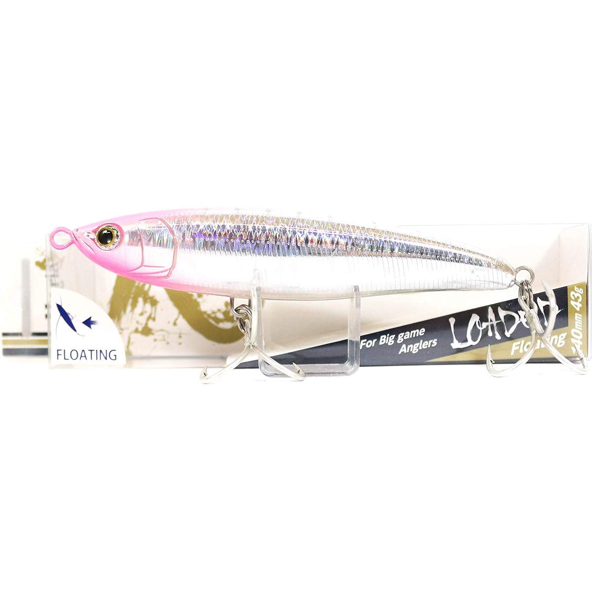 Maria Pencil Bait Loaded F140 140mm 43g Sight Pinky B37H 597-523 Lure