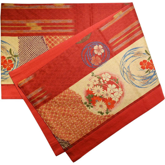 Momochi Sentai Runner Cross 200 x 35cm Flower Car Red IKI-1364 Made in Japan