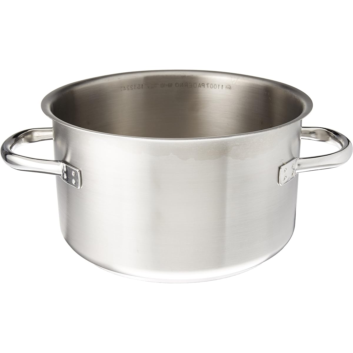 PADERNO (Paderno) Half body pot (without lid) 1007-22 18-10 stainless steel Italy AHV8722