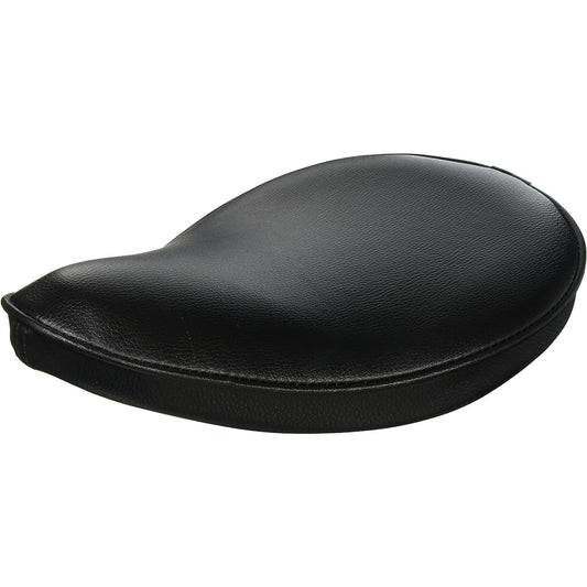 HEAVEN'S Standard Foam Solo Seat Flat Type Smooth Black E-BK-S