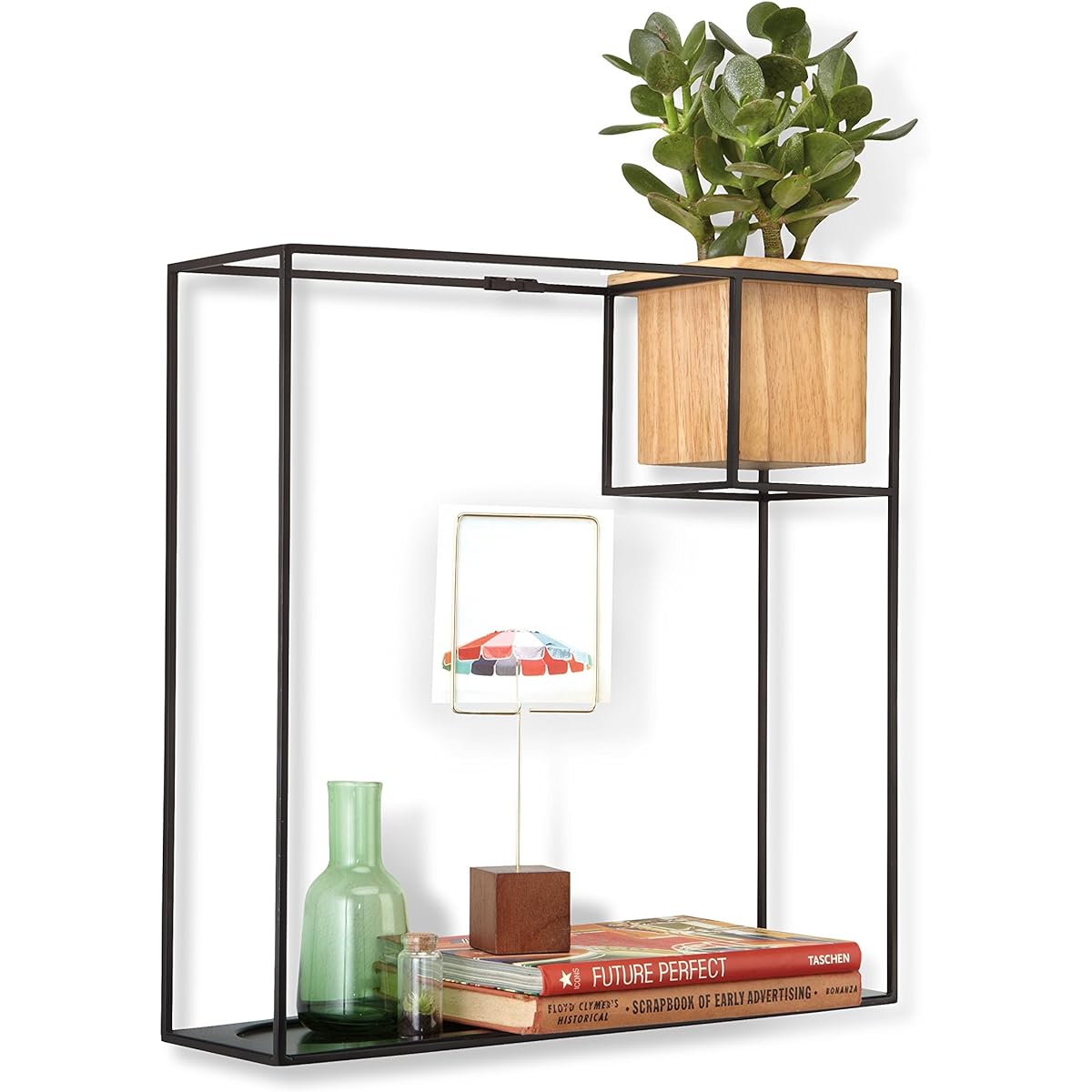 umbra Wall Storage CUBIST WALL DISPLAY (Cubist Shelf Display) L Natural/Black