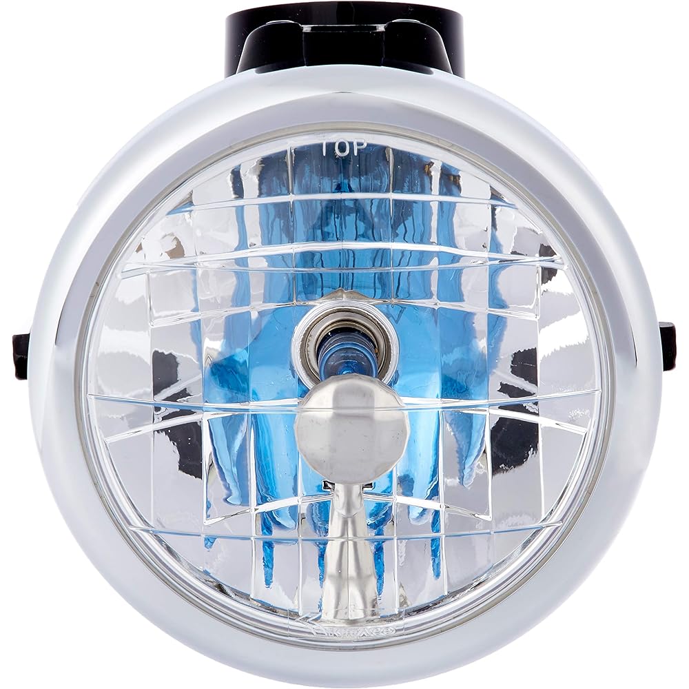 KITACO Multi-Reflector Headlight ASSY Monkey/Gorilla/Ape 50/Ape 100 etc. Black 800-1083300