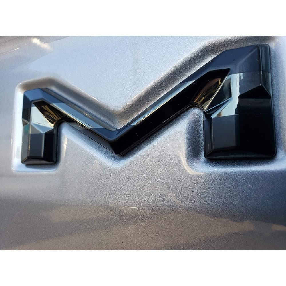 EYECATCHER PRO Series Tail Gate Letter Insert 2016-2023 Compatible with Tacoma (US flag BLKCHRMBLK)