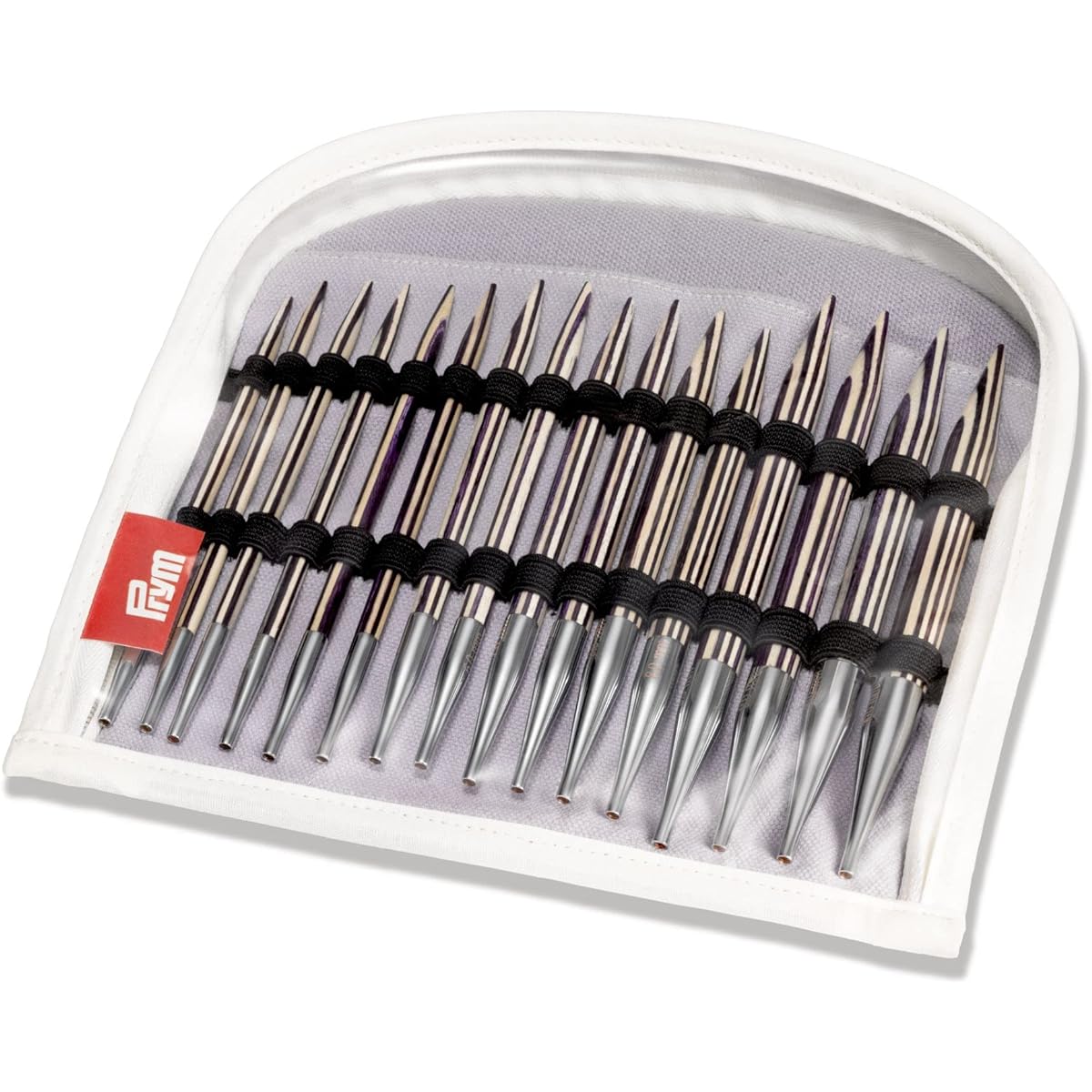 Prym Lilac Stripe Ring Needle Assorted Set PRM223801