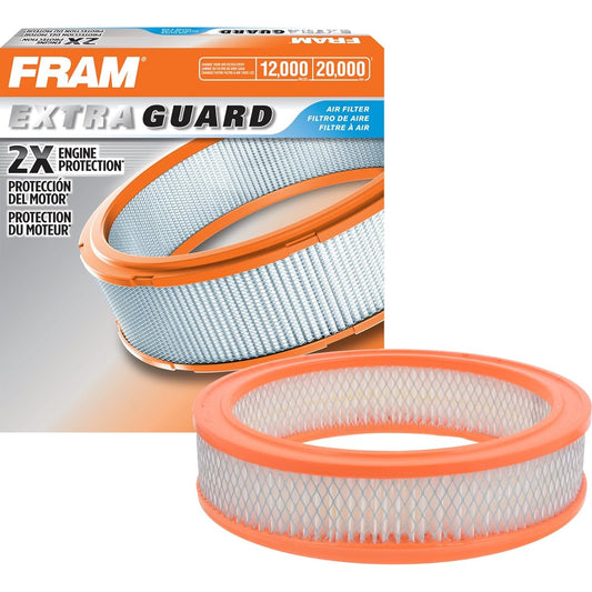 FRAM EXTRA GUARD CA184 Replacing Engine Air Filter Select American Motor/Dodge/Ford/Jeep/Mercury/Study Baker For models for models or 12,000 miles