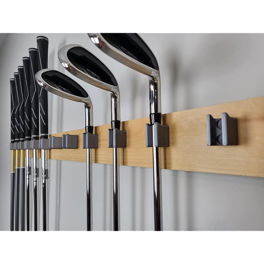 [JINTECH] Golf Club Organizing Holder Wall Display Wall Hanger Rack Mount [Set of 15 Holders]