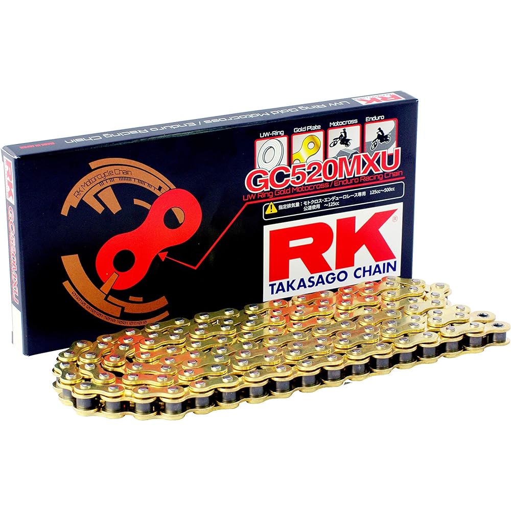 RK EXCEL RK (RK) Drive Chain GC520MXU 120L Motocross/Enduro Race Chain GC520MXU 120L