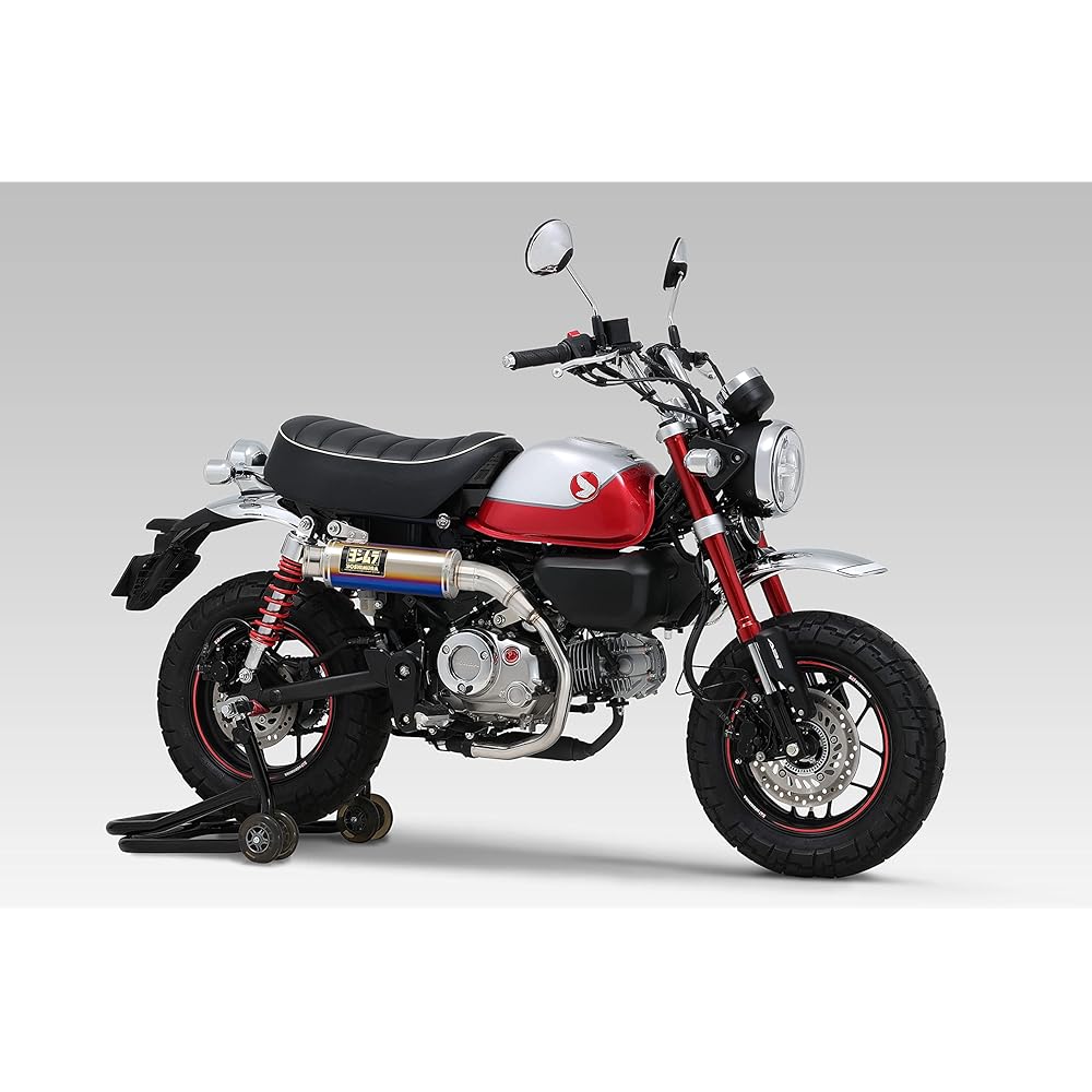 YOSHIMURA Full Exhaust Monkey 125 (21) Mechanical Bent GP-MAGNUM Cyclone TYPE-Down EXPORT SPEC Government Certified Stainless YOSHIMURA 110A-44F-5U50