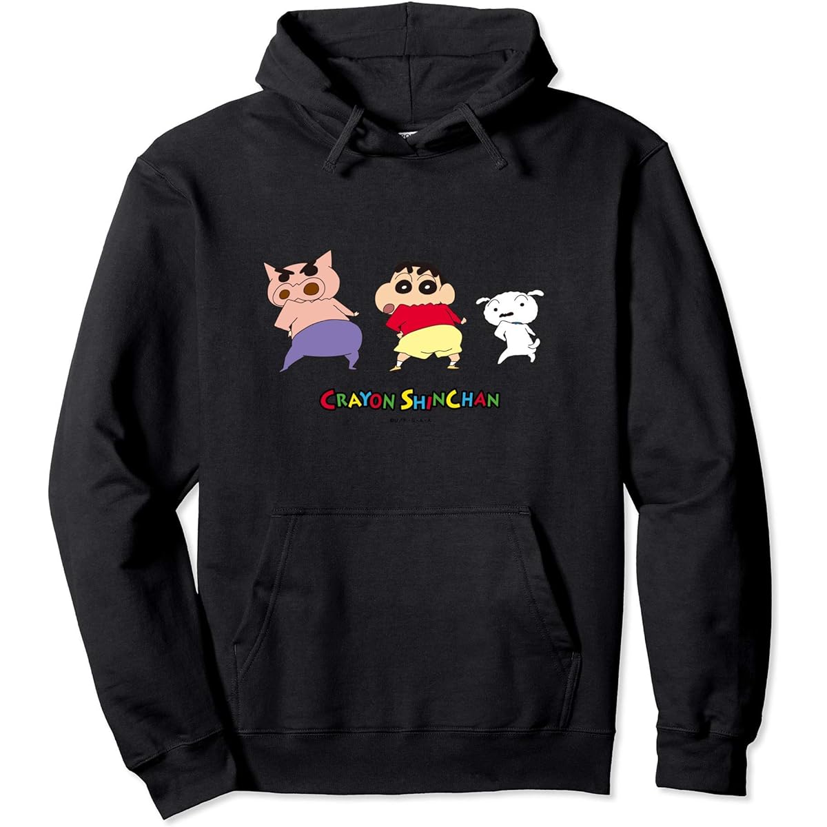 Crayon Shin-chan Turn Around "Buriburi & Shin-chan & Shiro" Hoodie
