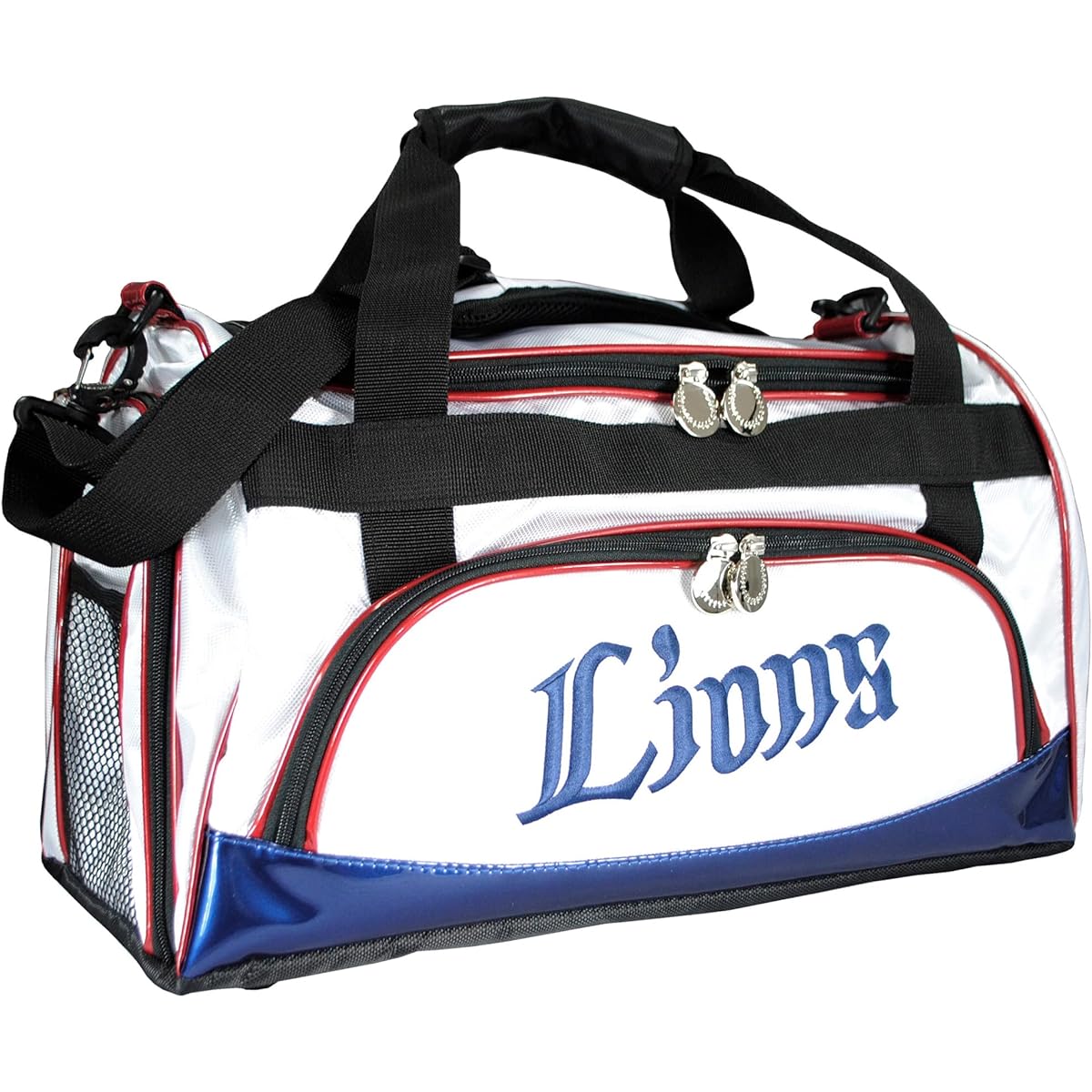 Lezax Saitama Seibu Lions Boston Bag White SLBB-2439