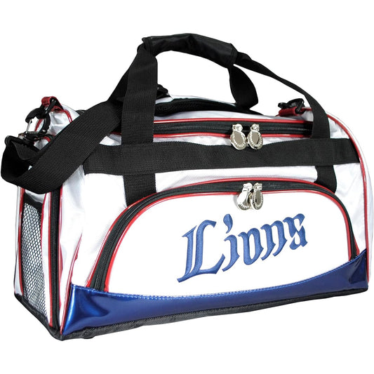 Lezax Saitama Seibu Lions Boston Bag White SLBB-2439