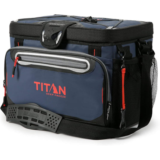 Titan Cooler Box Deep Freeze 16L 30 Can Navy