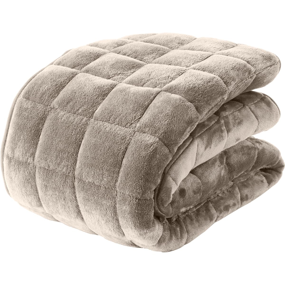AQUA Bed Pad Winter Wide King (200 x 200 cm) Greige Long-lasting Reversible mofua Premium Microfiber Volume Bed Pad Shikipatto (Former Company Name: Nice Day) 510178N8