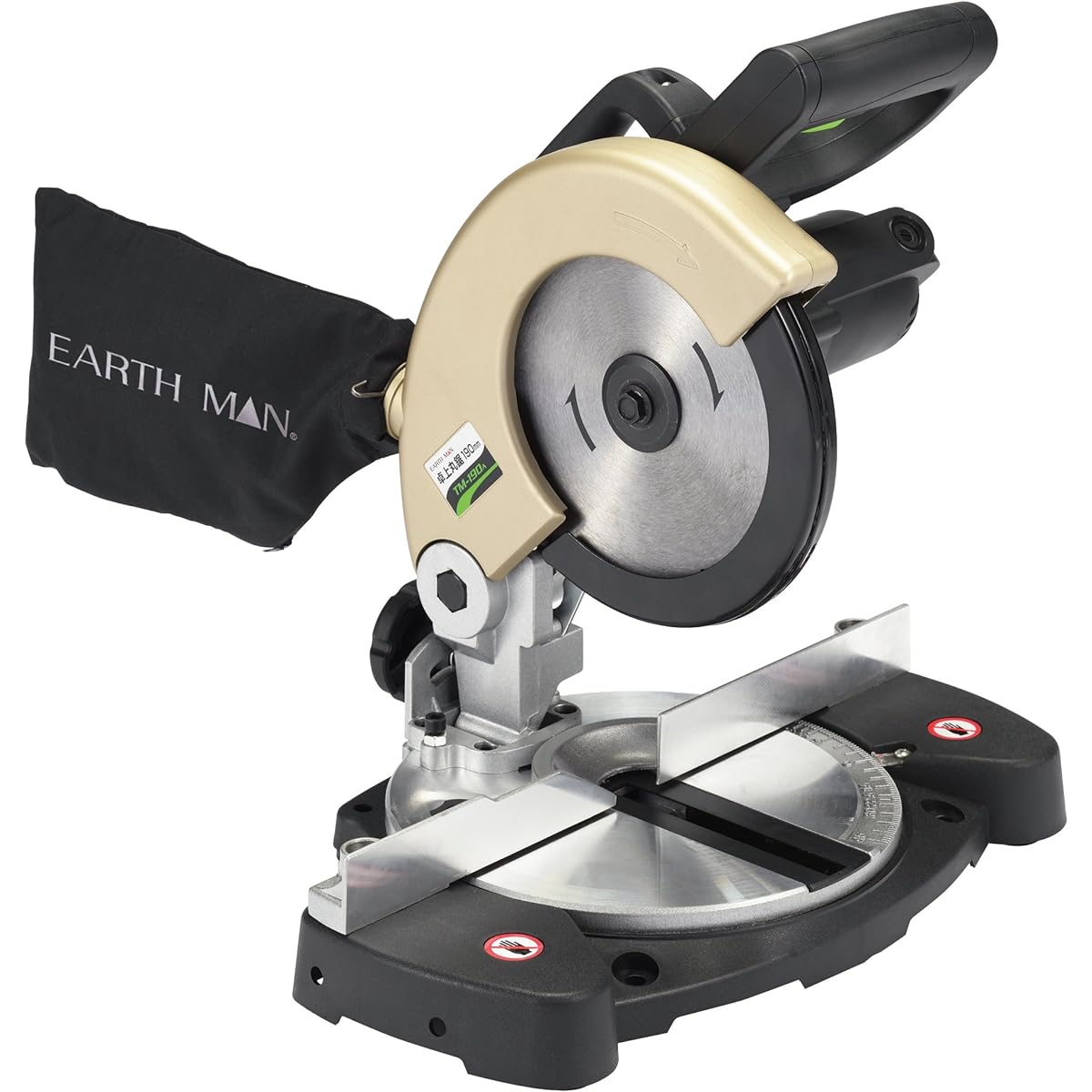 Takagi Tabletop Circular Saw 190mm EARTH MAN TM-190A [With Brake] TAKAGI Circular Saw Circular Saw Slide Circular Saw Tabletop Circular Saw Table Saw Circular Saw Electric Driver Chip Saw Cutting Machine