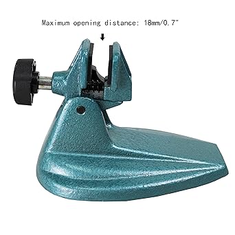 Texalan Precision micrometer holder stand base strong heavy heavy steel base 0-4 inch micrometer