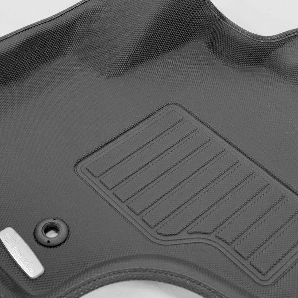 Clazzio Floor Mat 3D Type 1st Row Only Hijet Truck AT Car S500P/S510P H26/9~ NEW Rubber Type Black ED-4004 [5EEDA4004K]
