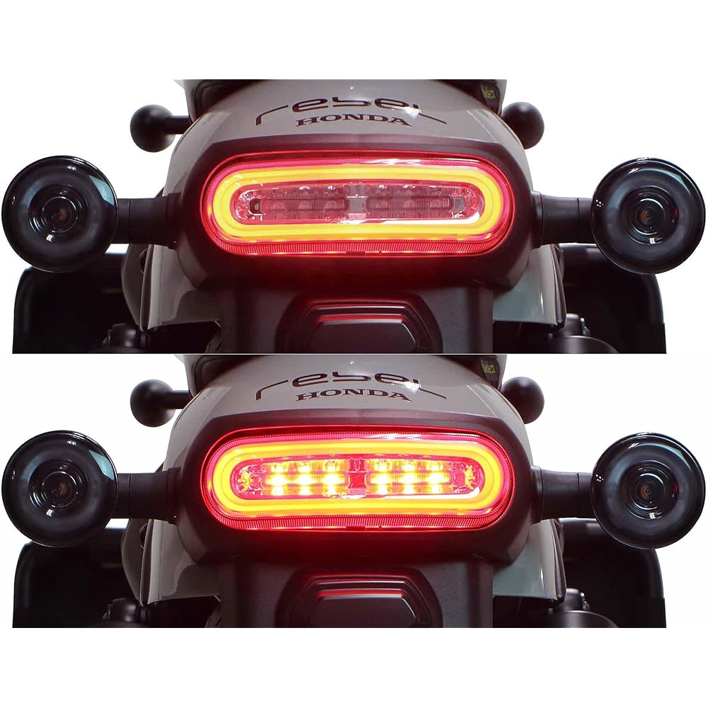 Special parts TAKEGAWA LED tail lamp kit smoke lens Rebel 250/500/1100 CL250/500 GB350S 05-08-0601