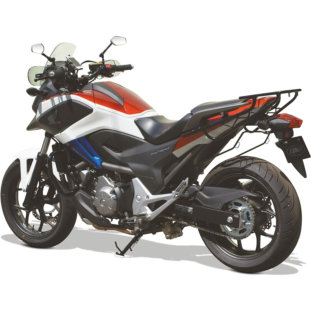 Kijima Motorcycle Engine Guard NC700S/X (Dual Clutch NG) Black 405-231