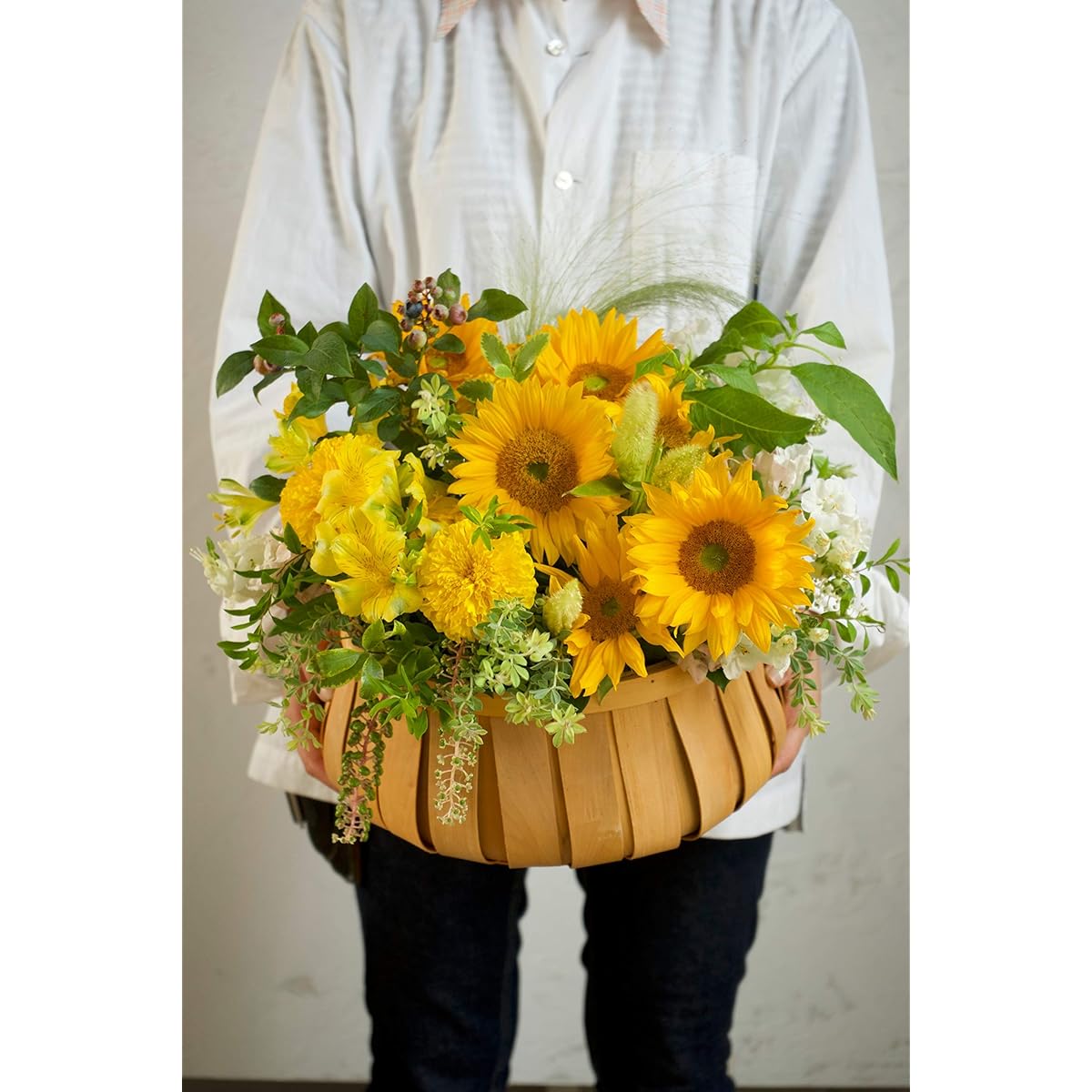 HitoHana Sunflower Arrangement Yellow L