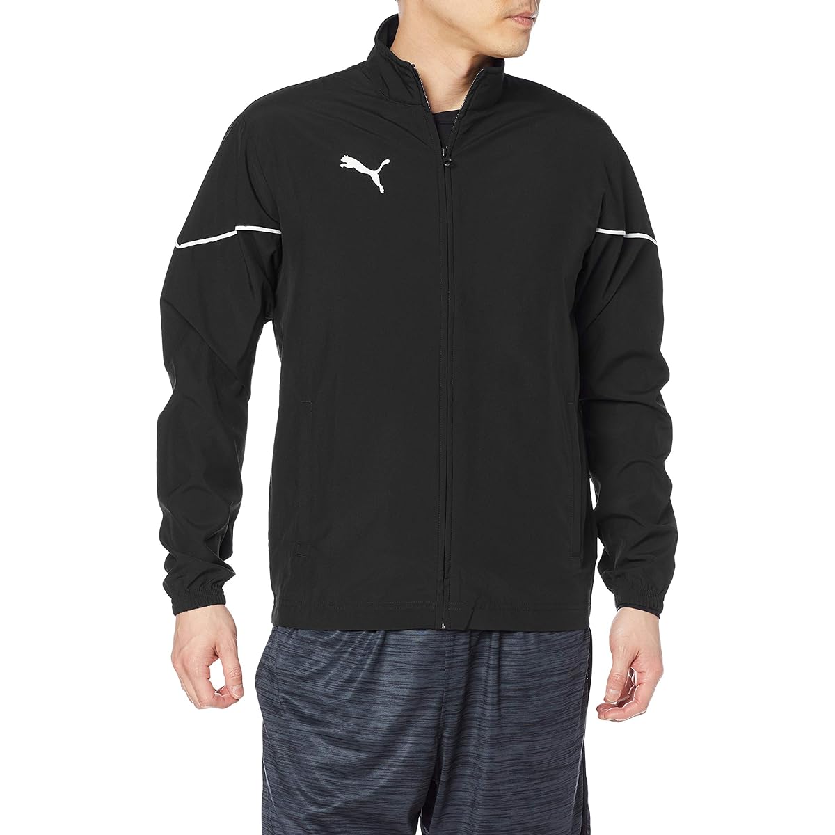 [PUMA] Windbreaker Jacket TEAMRISE Woven Jacket Men's