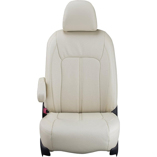 Clazzio Seat Cover High/Regius Ace Van Wide H200 Series Toyota Clazzio Real Leather Genuine Leather Ivory ET-0238 [21ETB0238V]