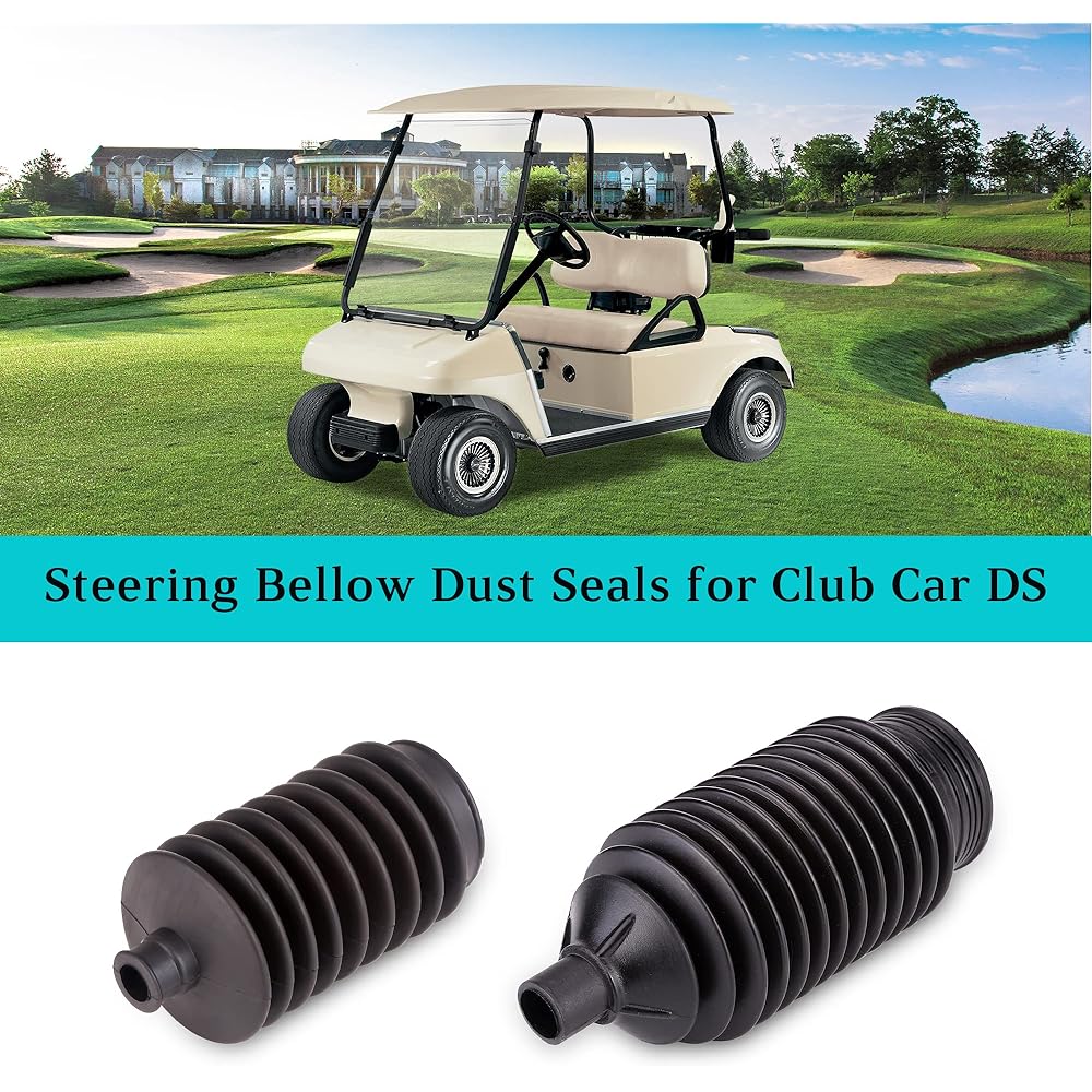 10L0L Golf Cart Steering Rack & Pinion Dust Boots Club Car DS Steering Gear Box Seal Bellows OEM 1013035 101880001 For replacement