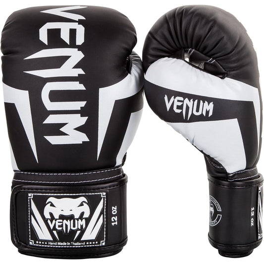 VENUM Boxing Gloves Elite (Black/White)