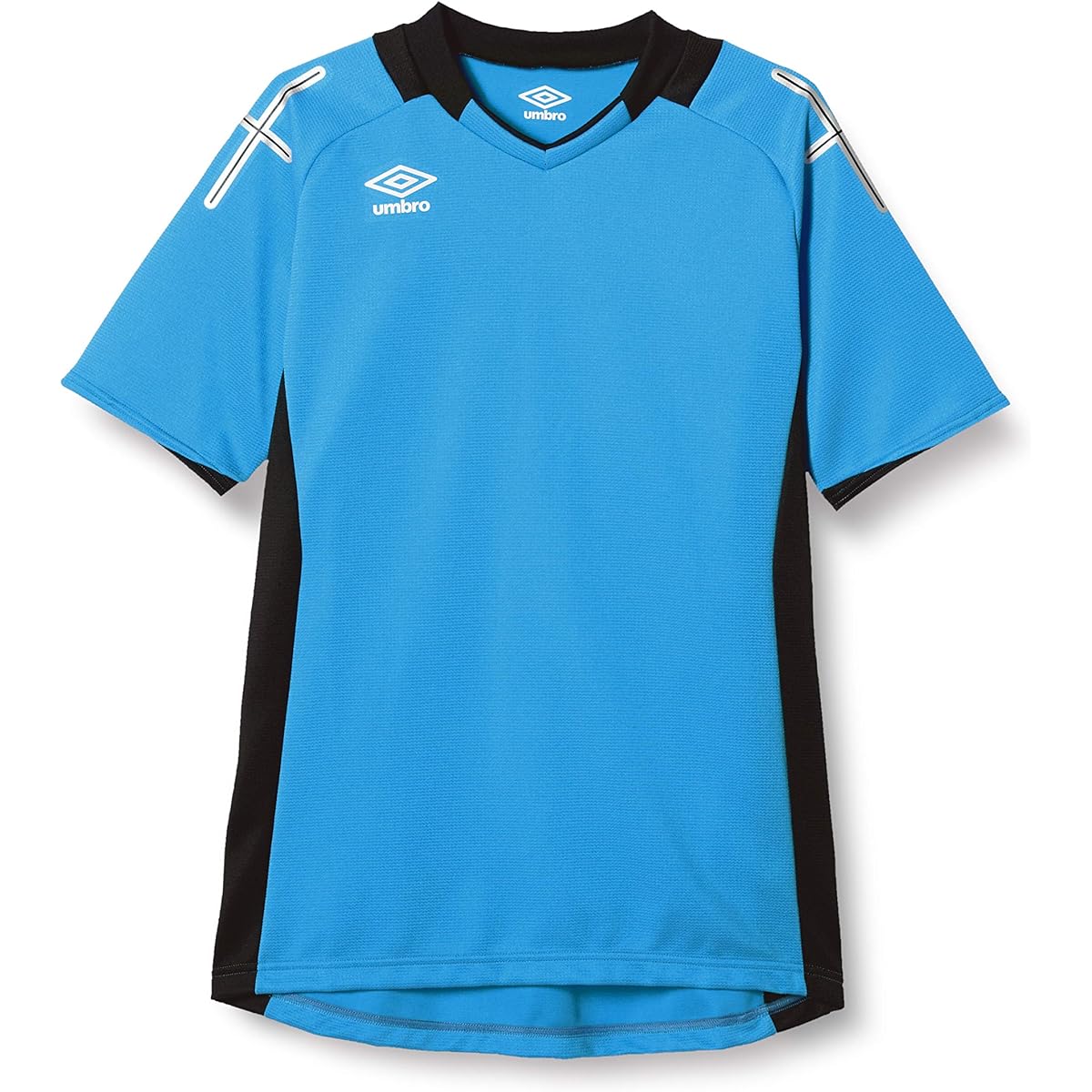 [Umbro] Short Sleeve Shirt for Goalkeepers, Soccer Futsal T-Shirt, High Strength Material, Sweat Absorbent, Quick Drying, Men's, Unisex