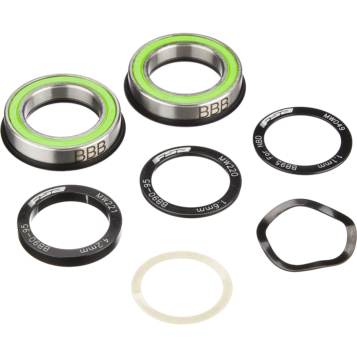 BBB Bicycle BB Set Bottom Bear 24MM x 37MM for BB90-BB95 BBO-26 263511