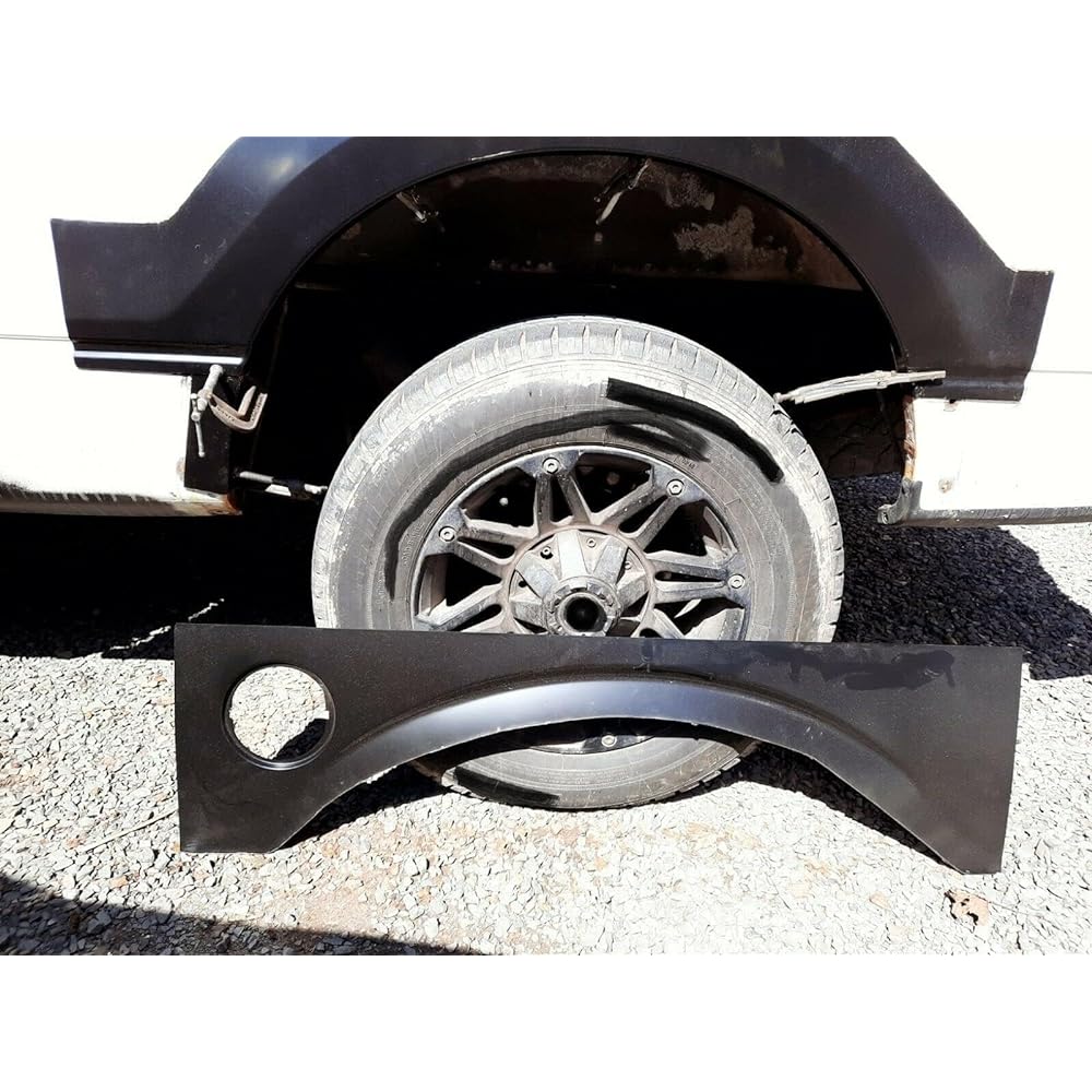 ECOTRIC Rear Wheel Arch Quarter Panel 2009-2014 Ford F150 LD Driver without molding holes & passenger seat side