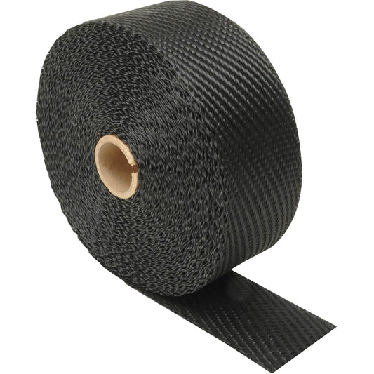Design engineering black titanium exhaust heat trap with LR technology 2 "x 50 'Roll 010003